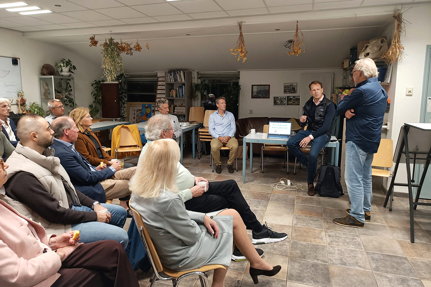 In gesprek over duurzaamheid met de VVD Eemdelta BBS